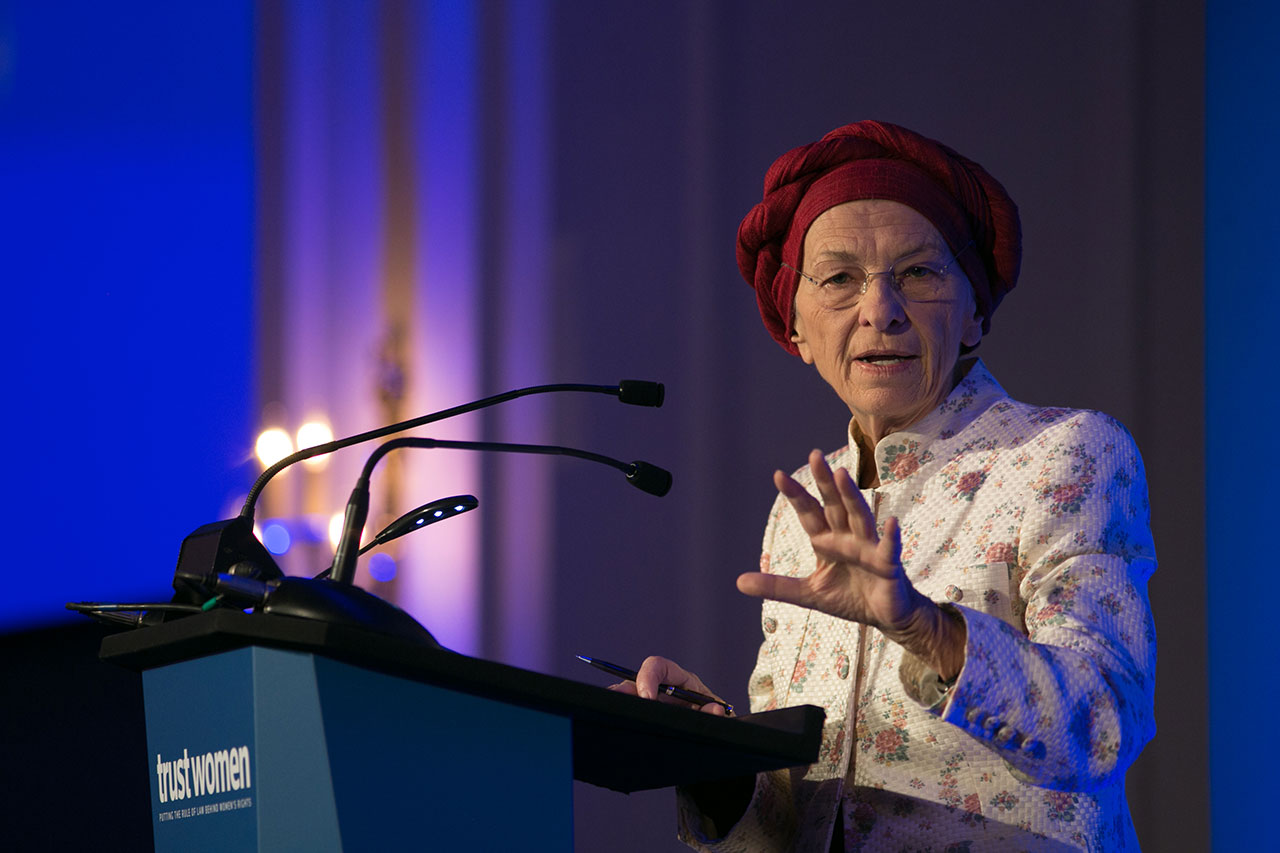 Conference Production Company, LUX Technical, Peterborough, London, UK, Event Production, Conference Production, Case Studies, Trust Women, Thomson Reuters Foundation, Annual Management Conference