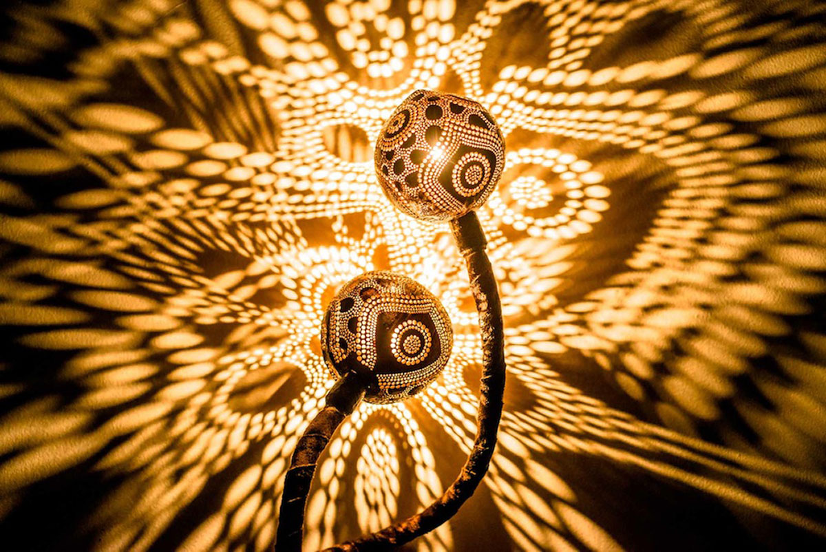 Coconut Shell Lighting Design